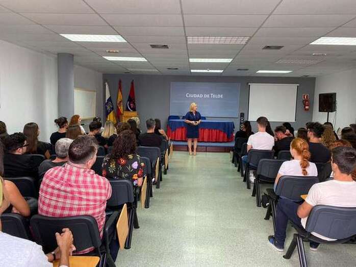 Actividad formativa de los más de 60 modelos (Foto TA)